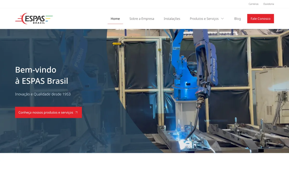 Site ESPAS Brasil